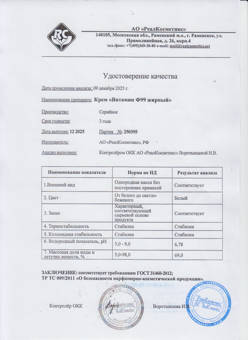 Паспорт №122025